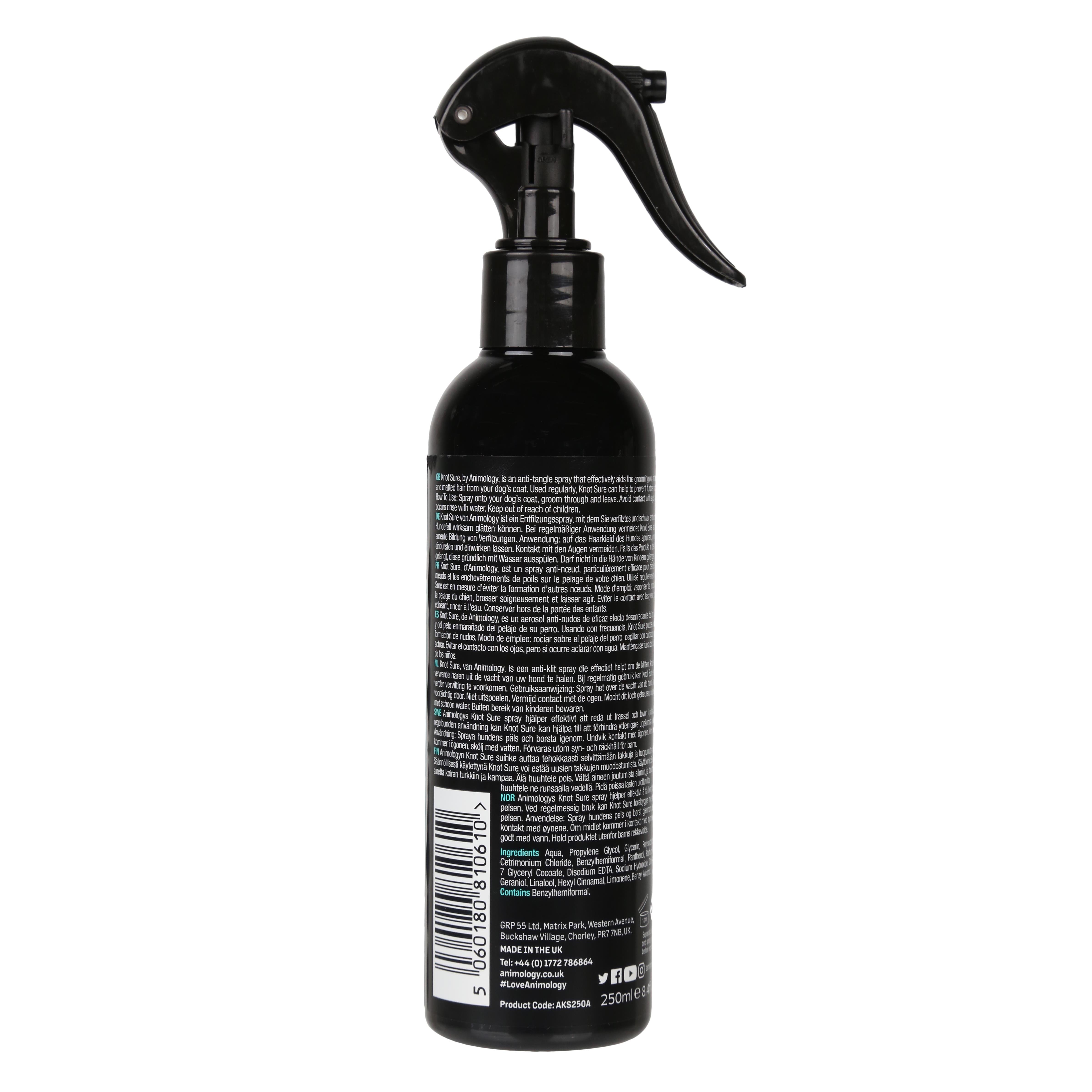 Animology Knot Sure Detangle Spray Kıtık Açıcı Parlatıcı Sprey 250  ML - AKS250