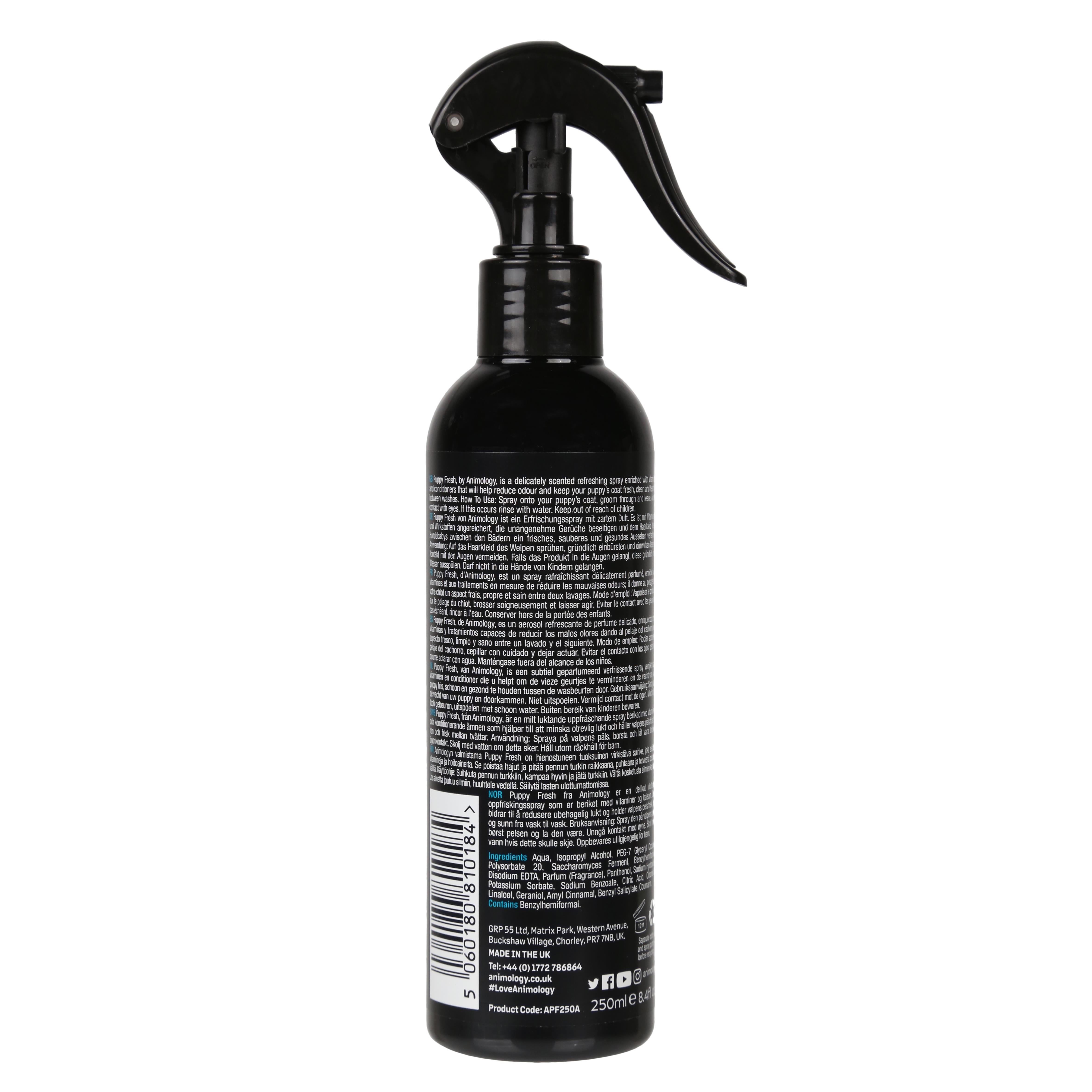 Animology Puppy Fresh Spray Kötü Koku Giderici Yavru Köpek Bakım Spreyi 250  ML - APF250