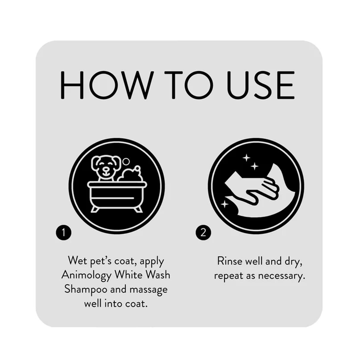 Animology White Wash Shampoo Beyaz Tüylü Köpeklere Özel 40:1  Konsantre Köpek Şampuanı 2.5 Lt - AWWPRO25