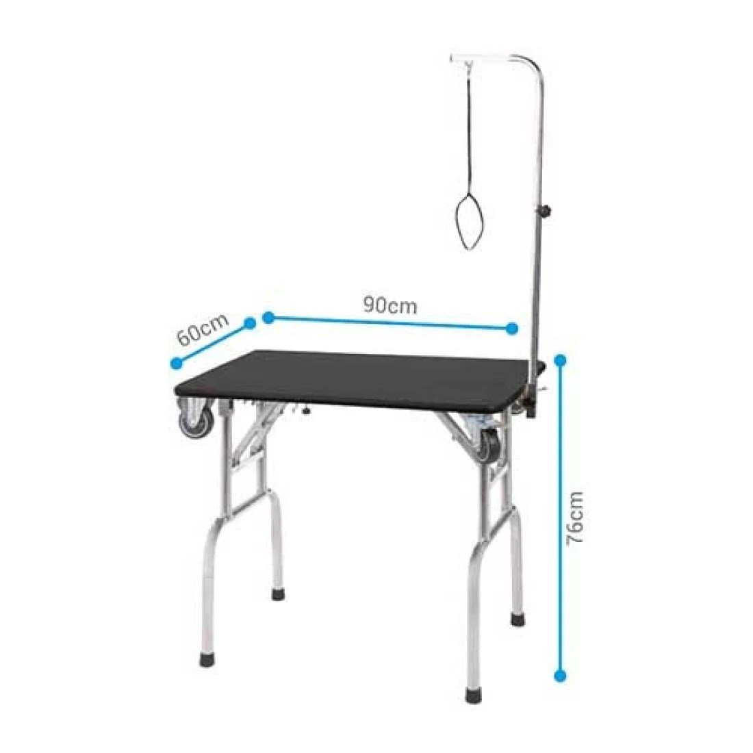 Artero Folding Table With Wheels - B395