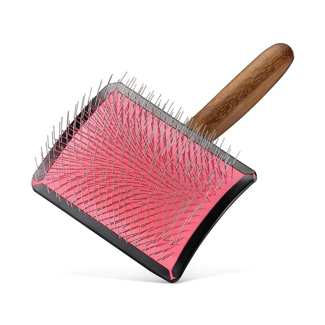 Artero Simba - Curved Slicker Brush M Pink Pin 0,45 x 27 mm. - P996