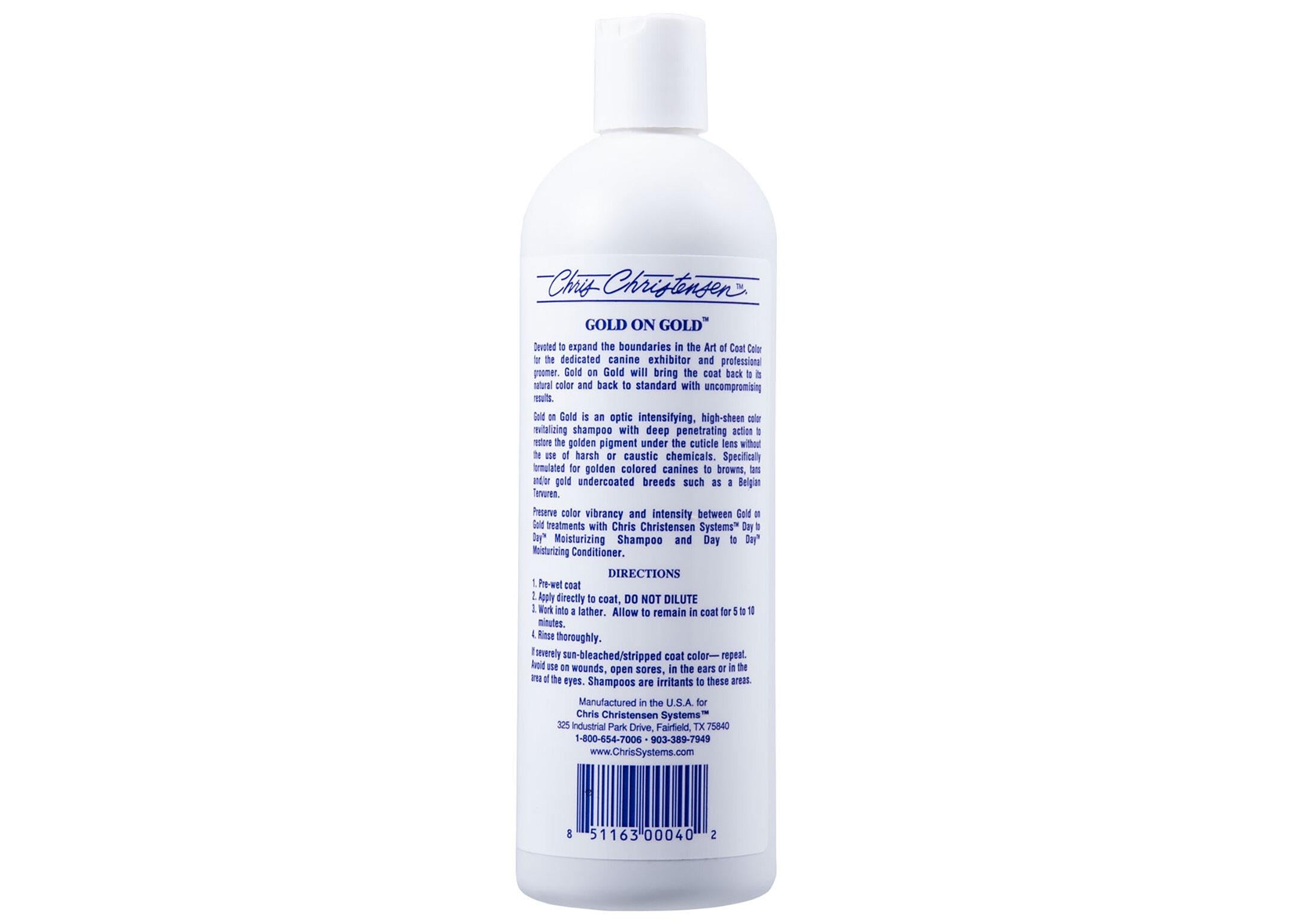 Chris Christensen Systems Gold on Gold Shampoo 473 ml- 41CCS007