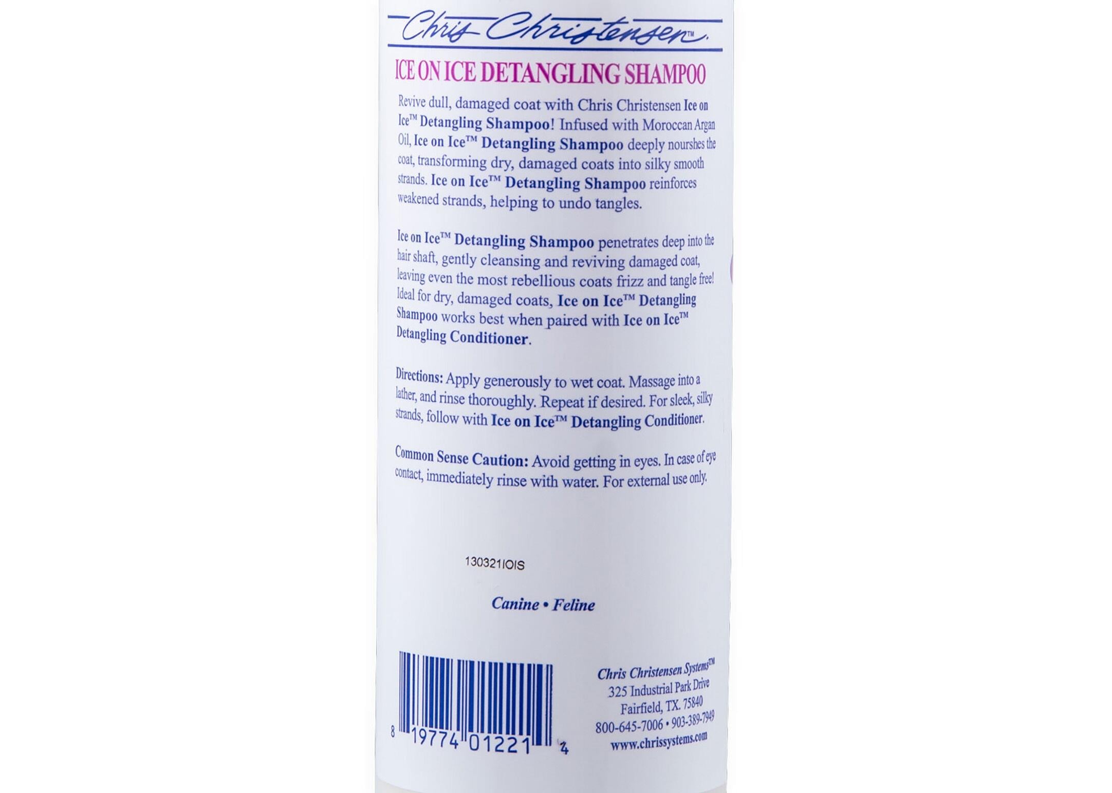 Chris Christensen Systems Ice on Ice Detangling Shampoo 473ml- 41CCS053