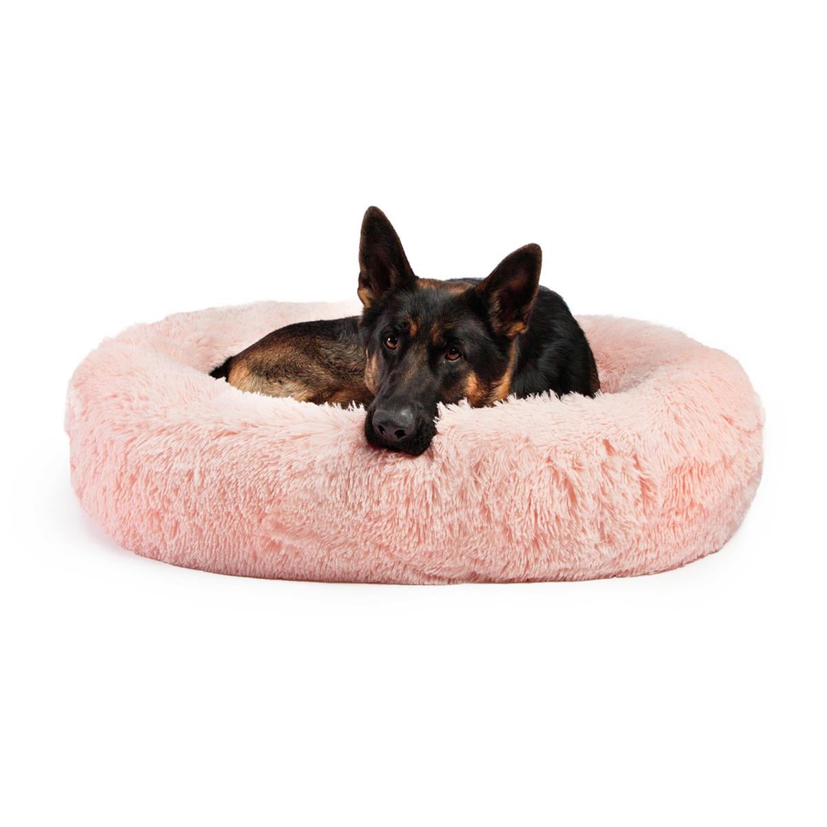 Donut Shag Cotton Candy Köpek Yatağı 76 x 76 cm. - VP - 4968M