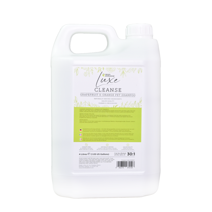 Groom Professional Luxe Cleanse Grapefruit & Orange Shampoo 350ml - 41GPR086
