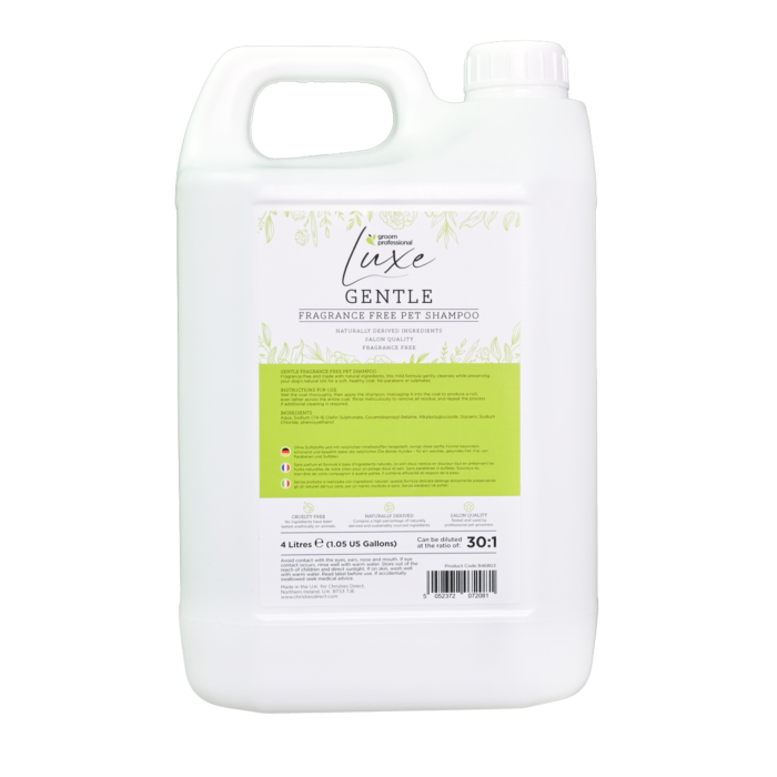 Groom Professional Luxe Gentle Fragrance Free Shampoo 350ml - 41GPR082