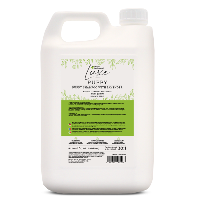 Groom Professional Luxe Puppy Shampoo with Lavender 350ml - 41GPR080