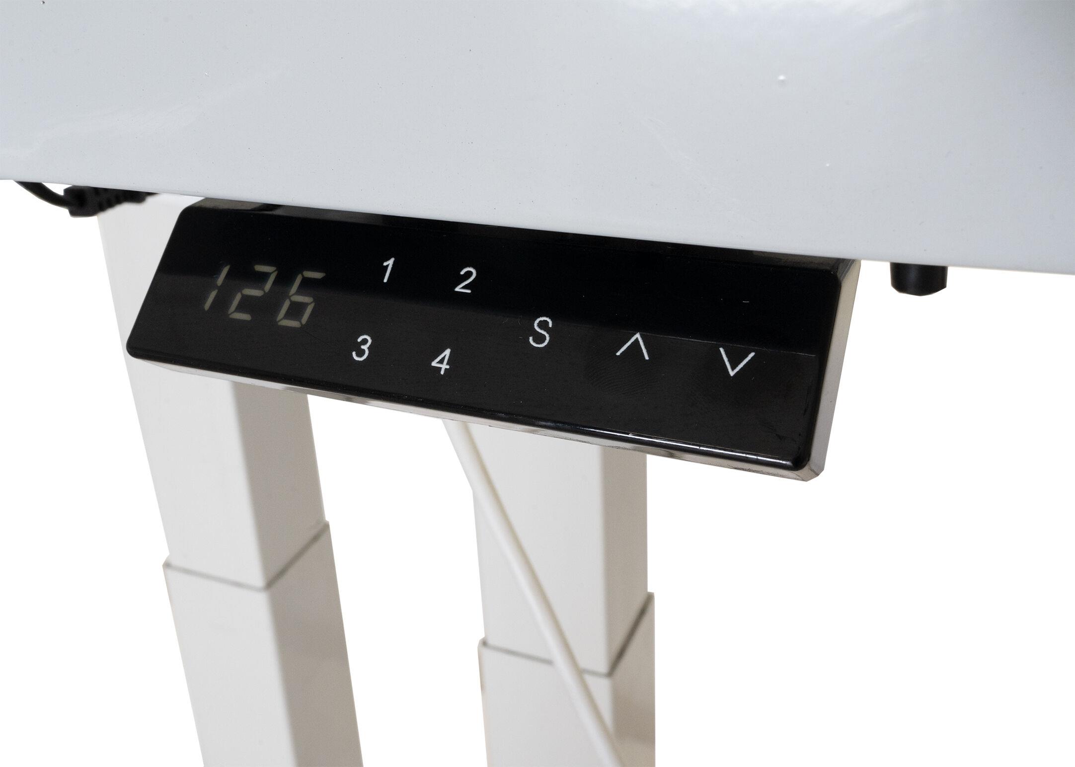 Groom-X Compact Electric Tournament Table with Light - Oval - 119.5 x 61 cm - H 61-110 cm - 12GRX038