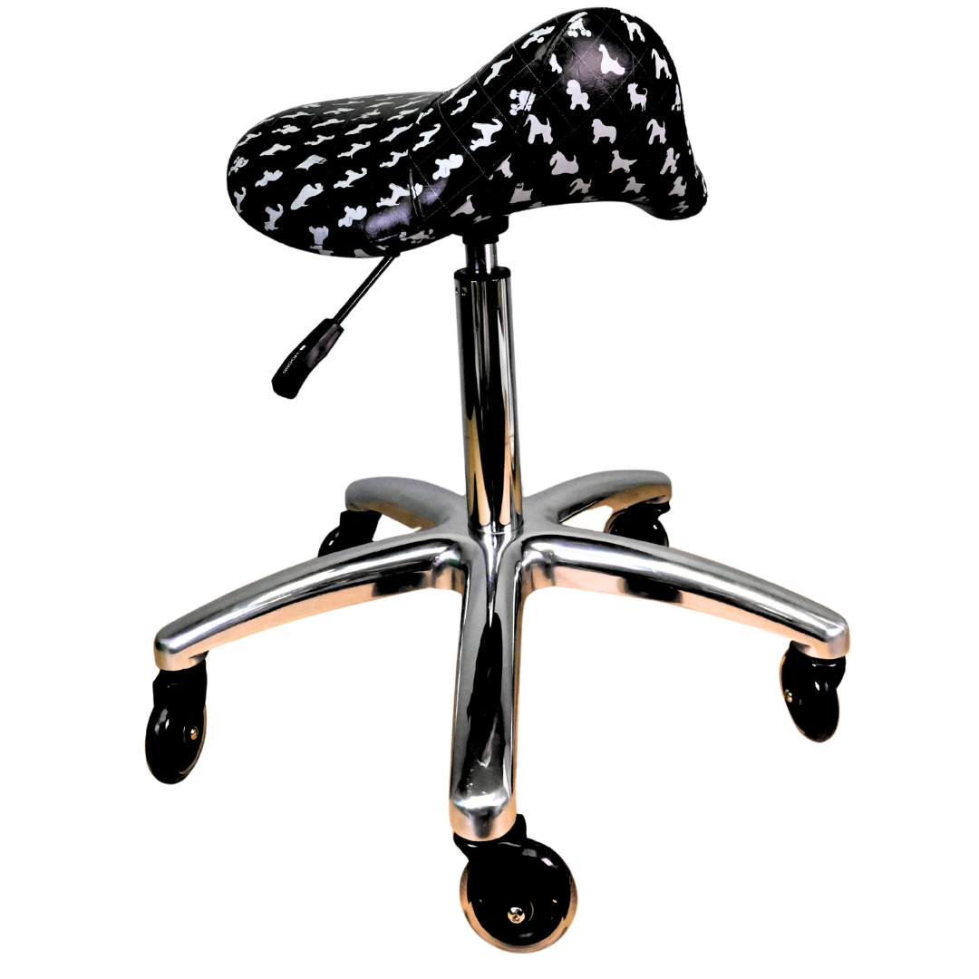 Groom-X Pro Comfort Rodeo Stool K- Design- 19GRX027