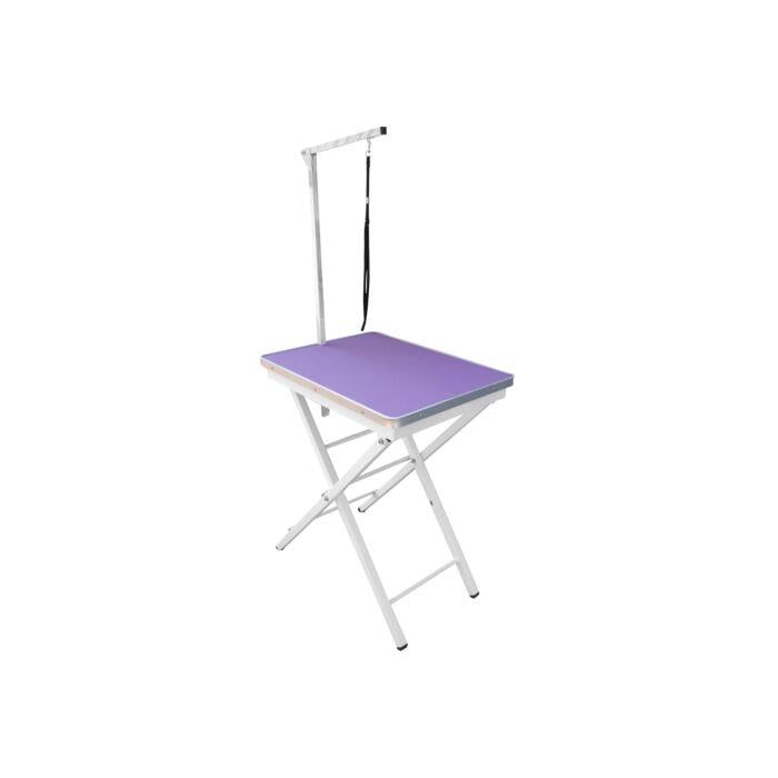 Groom-X Ringside Table - Show Table Purple 60 x 45 x 73-82 cm - 11GRX003