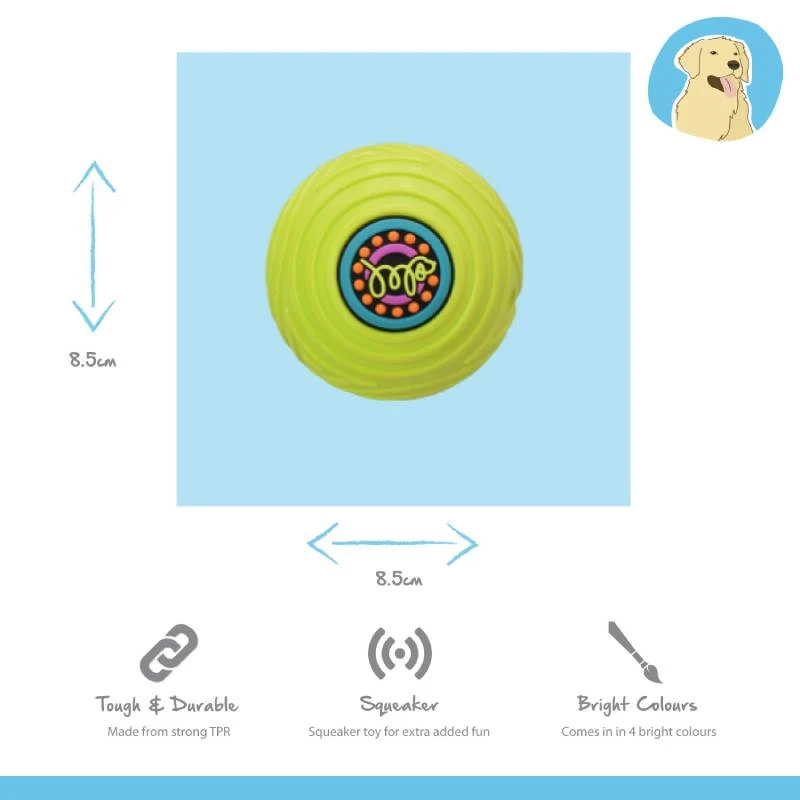 Groovers TPR Ball Dog Toy - 57765