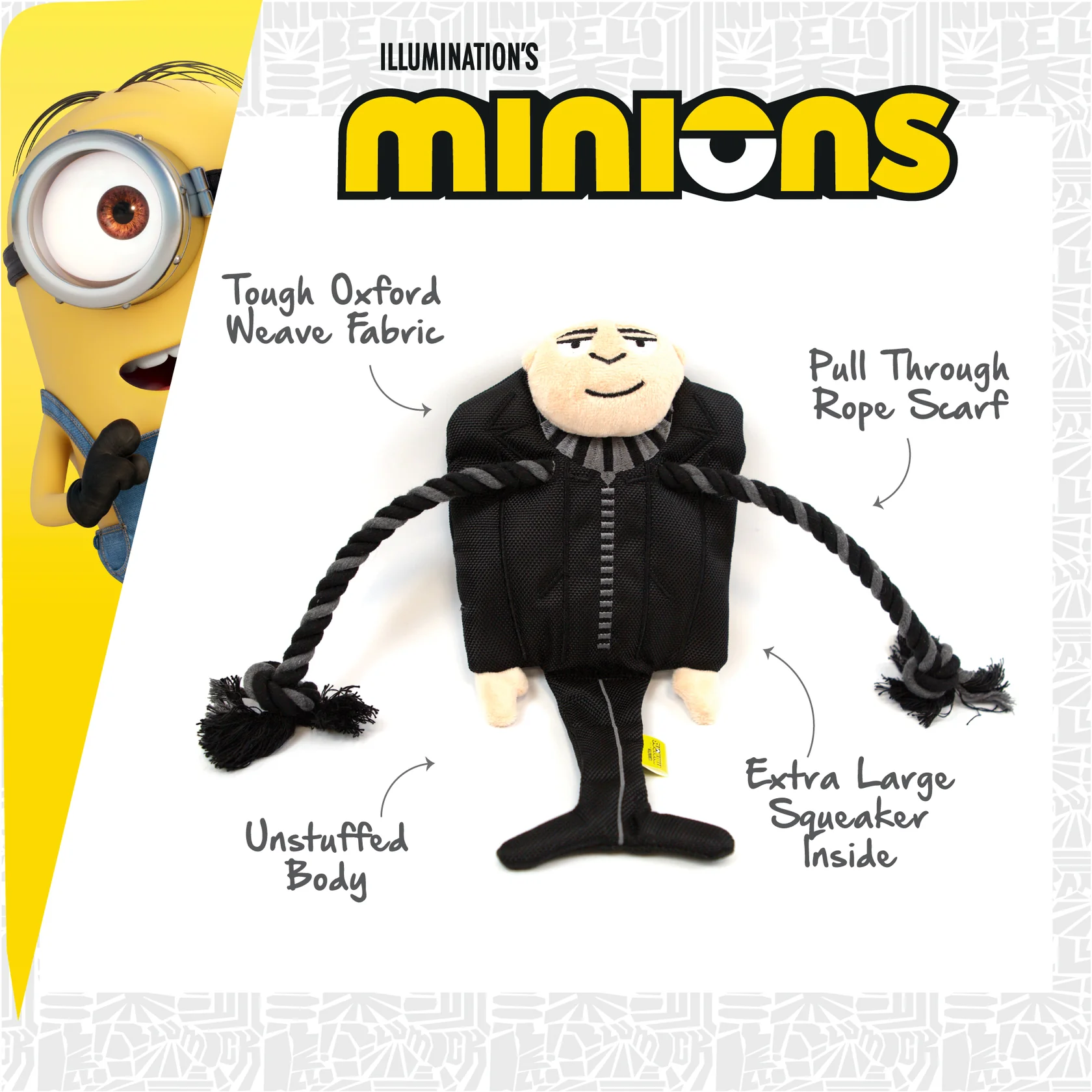 Minion® Gru Rope Scarf - 15706