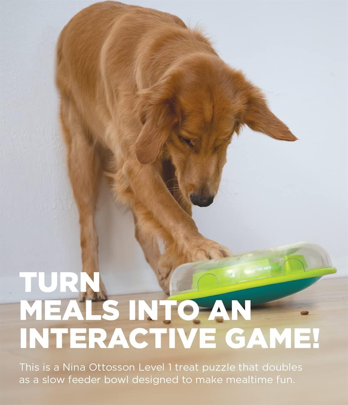 Outward Hound Wobble Bowl Interactive Treat Puzzle Köpek Oyuncağı Medium - 69344M