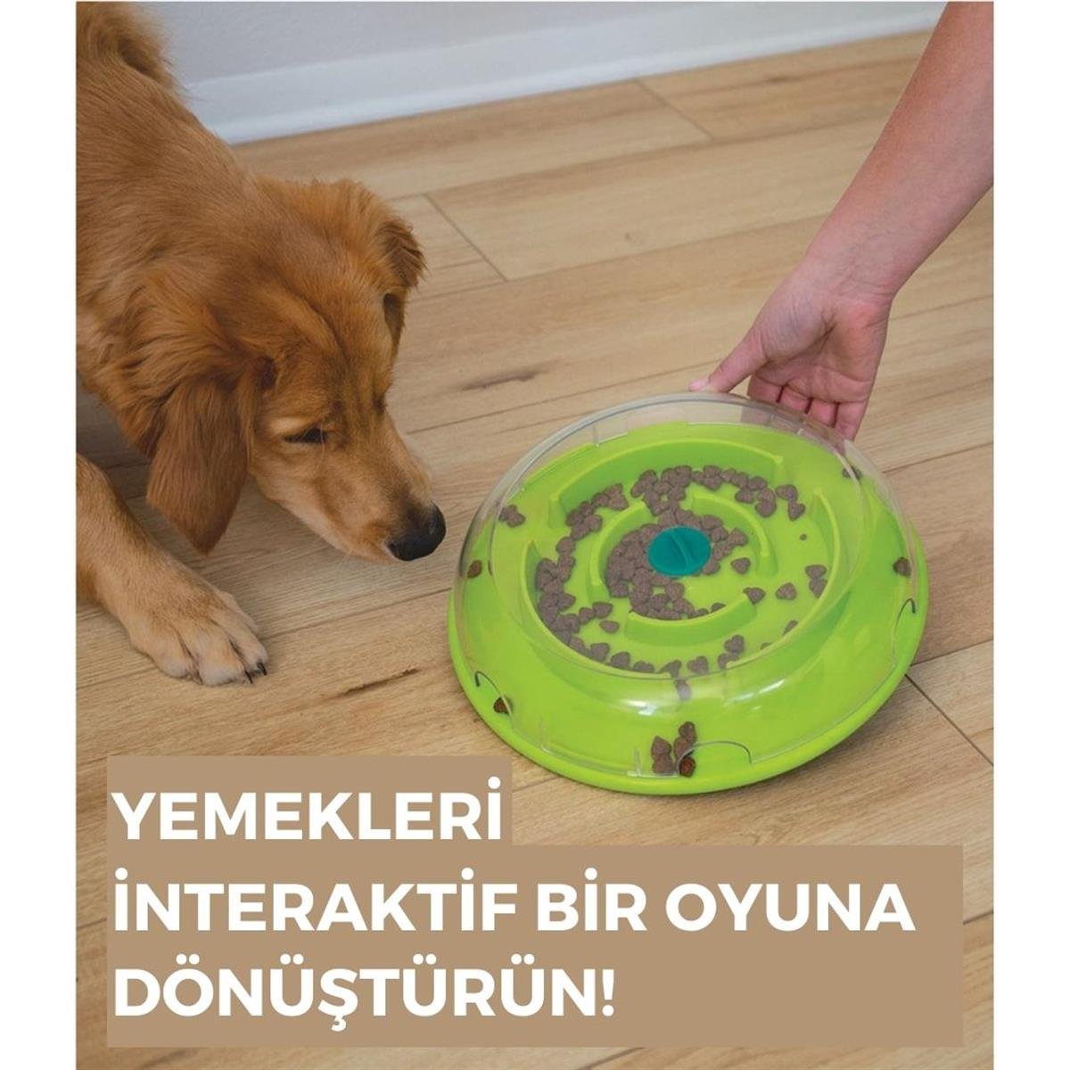 Outward Hound Wobble Bowl Interactive Treat Puzzle Köpek Oyuncağı Medium - 69344M