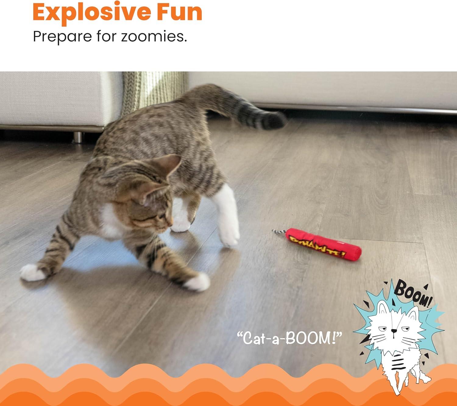 Petstages Green Magic Dynamite Stick Catnipli Kedi Oyuncağı - 651M