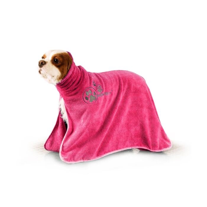 Show Tech+ Dry Dude Medium Hot Pink Bathrobe - 33STP009