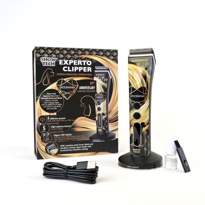 Show Tech Experto Cordless Clipper 5 Speed Ltd Edition Groomania - 21STE055GM
