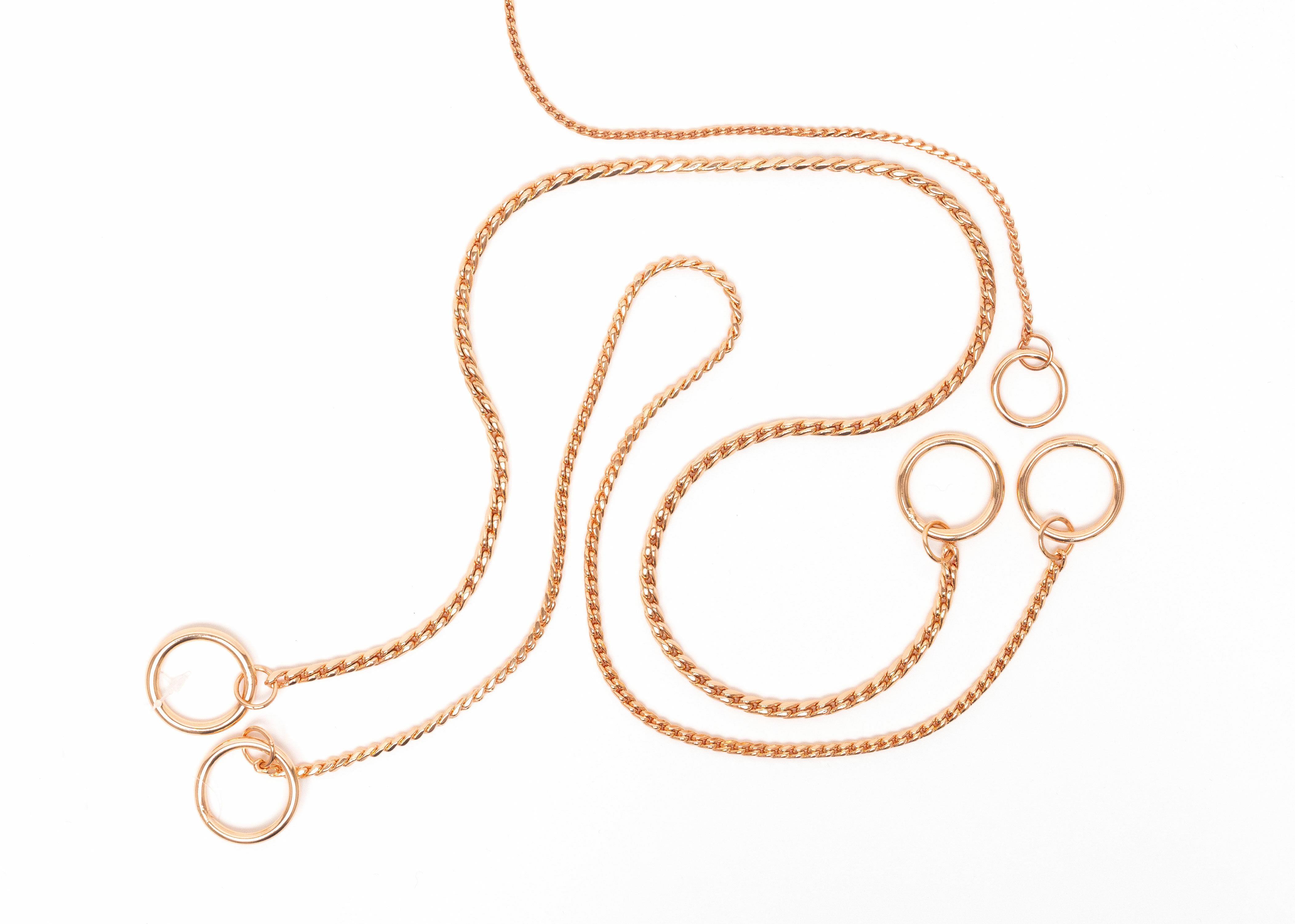 Show Tech Gösteri Zinciri Rose Gold - 55 cm x 3,7 mm - 96STE105