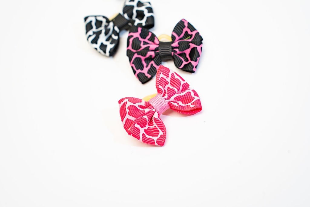 Show Tech Leopard Bow Collection with Elastic - 50 pcs - 65STE699