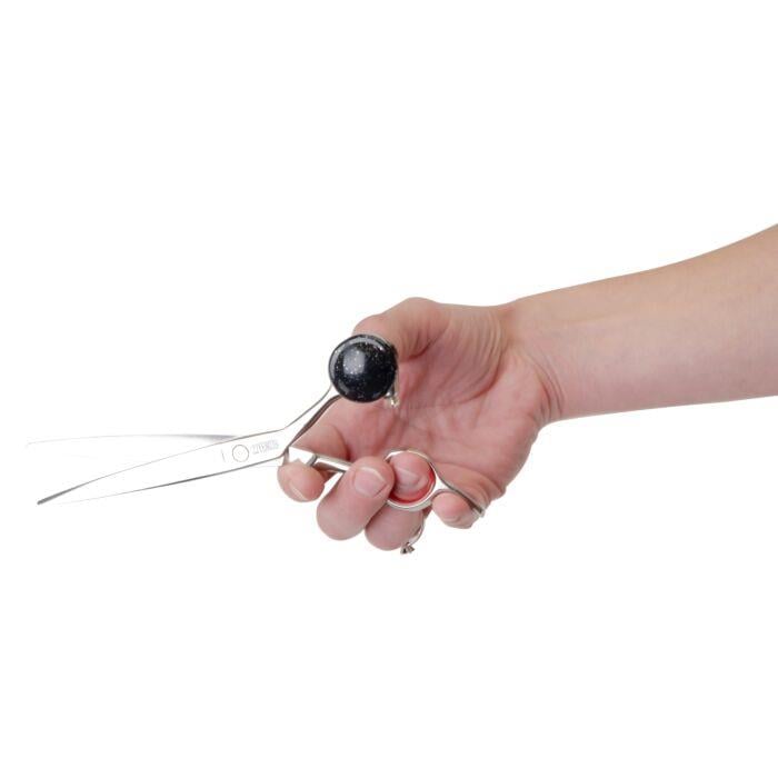 Show Tech Scissor Training Ring 2 Pcs Black Glitter 20 mm - 22STE075