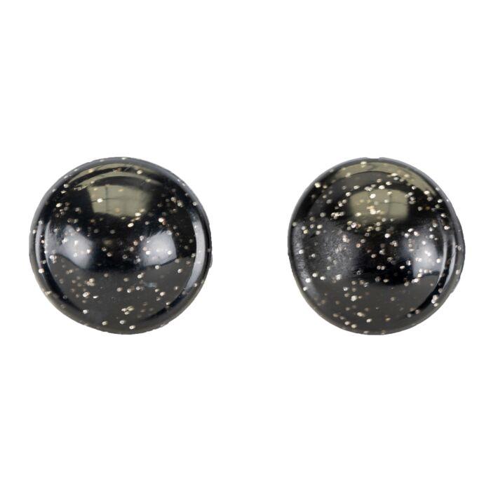 Show Tech Scissor Training Ring 2 Pcs Black Glitter 20 mm - 22STE075