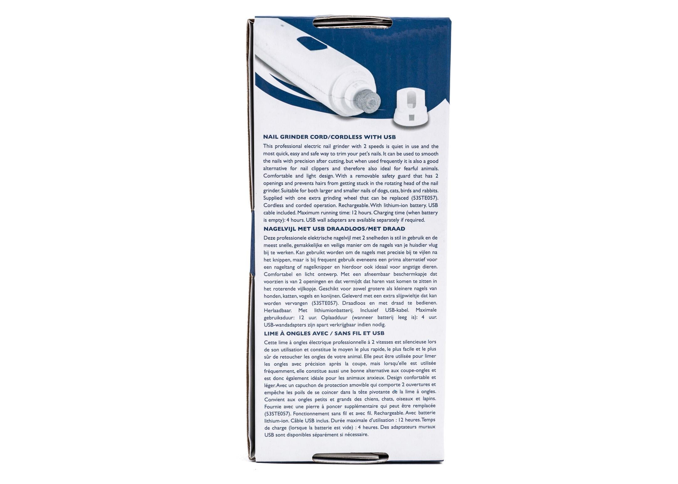 Show Tech Tırnak Taşlama Makinesi Tip 2 USB'li Kablolu/Kablosuz - 53STE056