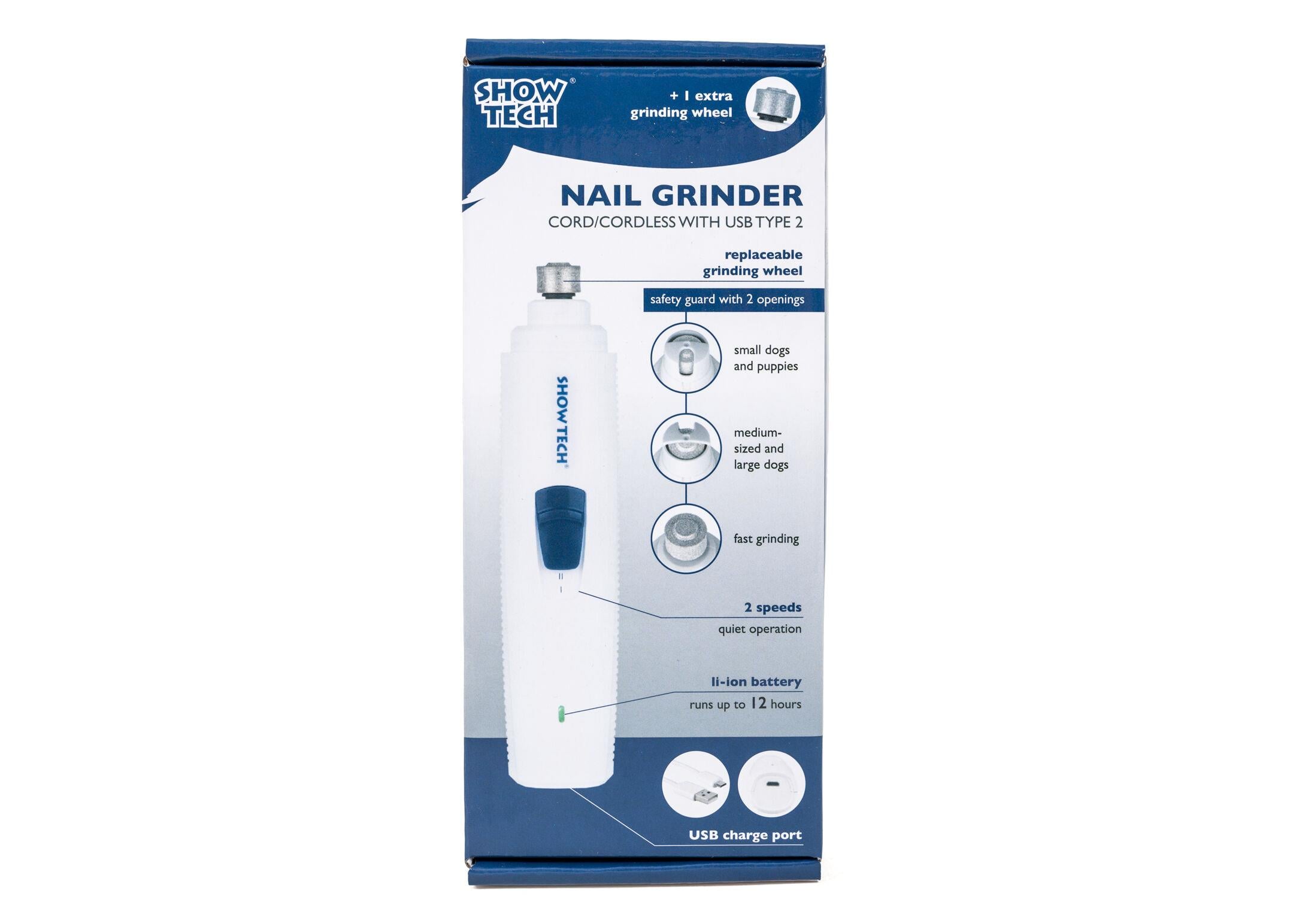 Show Tech Tırnak Taşlama Makinesi Tip 2 USB'li Kablolu/Kablosuz - 53STE056