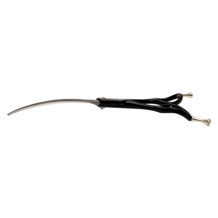 Yento Sparkle Series Curved Scissors Black 16,5 cm - 6,5
