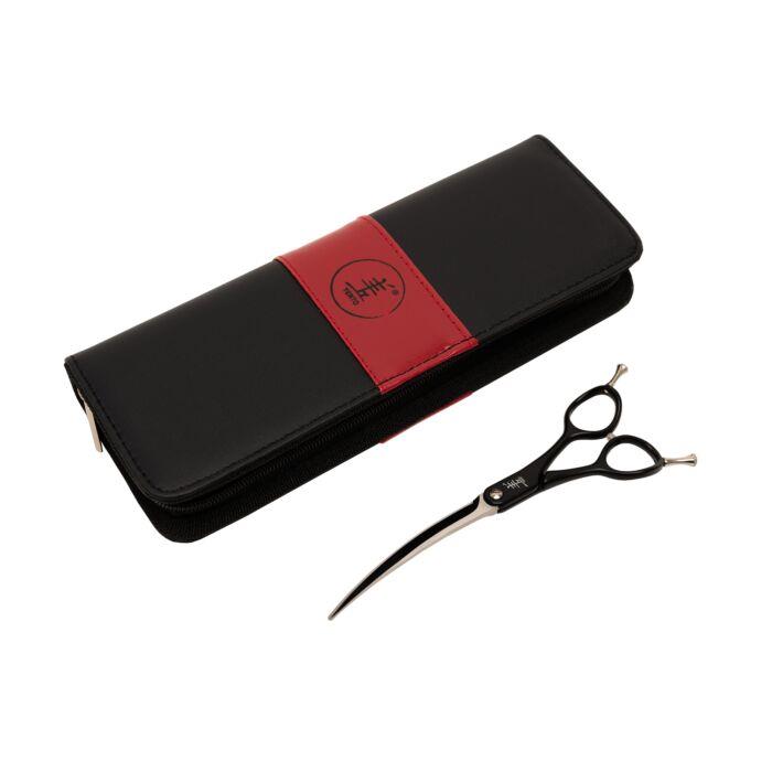 Yento Sparkle Series Curved Scissors Black 16,5 cm - 6,5
