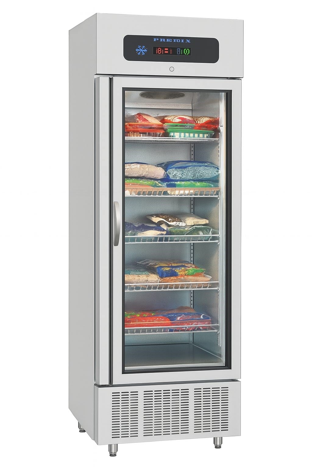  Frenox 1 Kapılı Dik Tip Soğuk Teşhir Dolabı WN6-G-R290