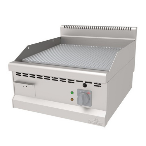 Atalay Oluklu 60 cm Elektrikli Krom Pleyt Izgara, 60 x 70 x30, AEI - 670 / CR N