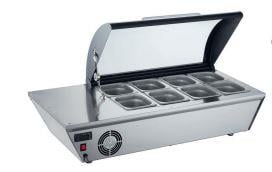 By Kitchen Set Üstü Soğuk Teşhir Dolabı 103x47x32 cm DSS-67-I