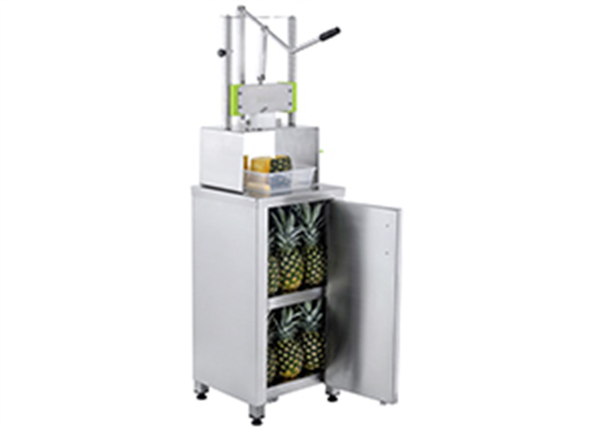 Cancan Ananas Soyma Makinesi Standlı