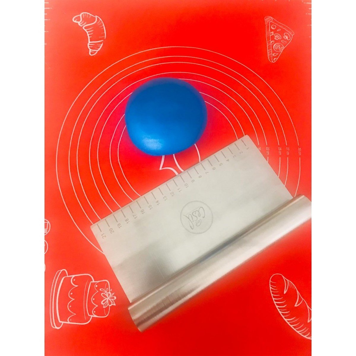 Cesil Paslanmaz Kazıyıcı 22 cm	