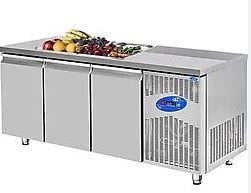 Csa 3 Kapılı Havuzsuz Saladbar, 188*71*85 cm