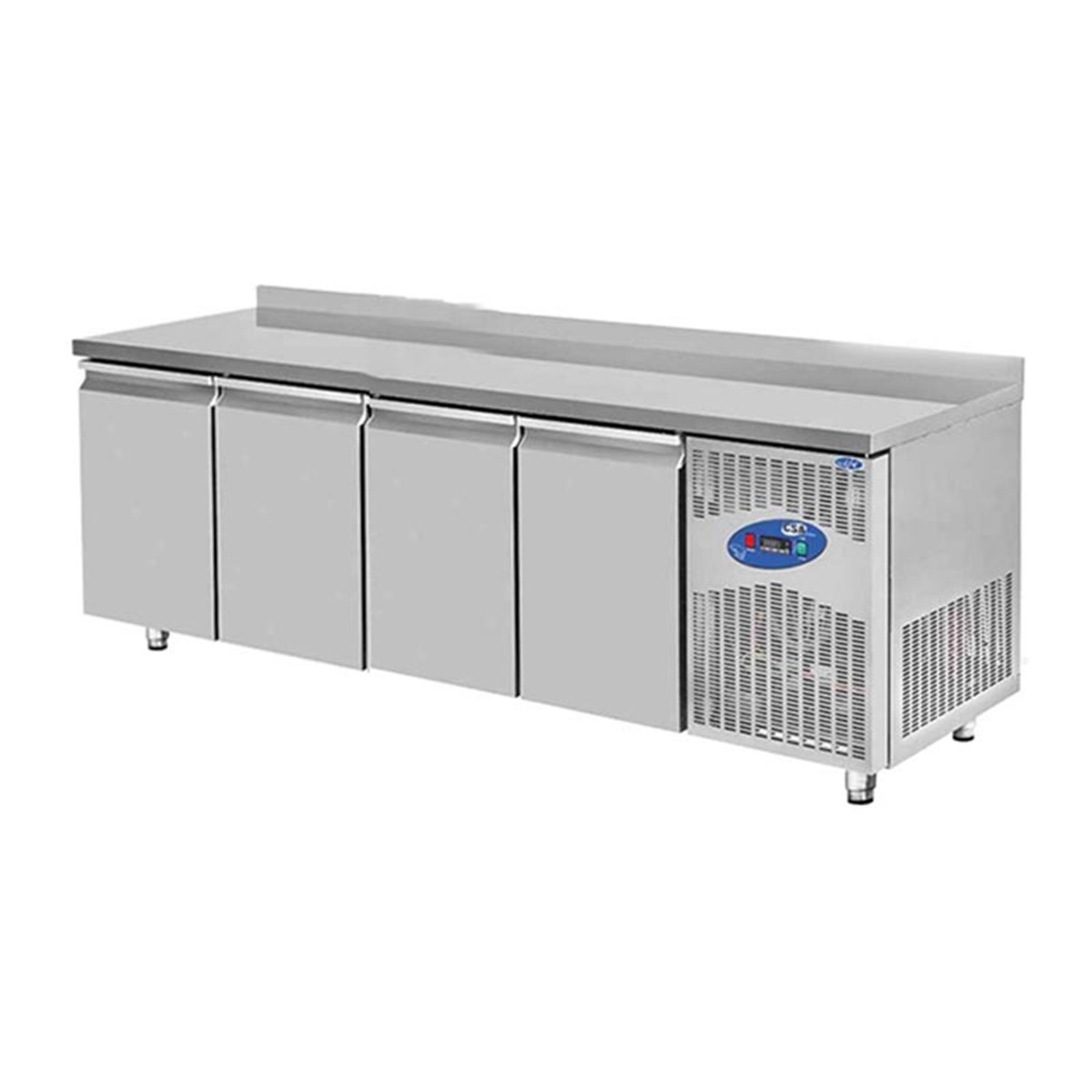 CSA CS-TEZ 4D-600 Tezgah Tipi Derin Dondurucu, 550 L, 4 Kapılı
