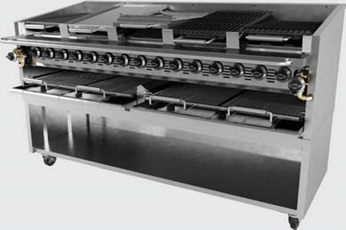 Empero Amerikan Gazlı Izgara 1880x920x1100 mm EMP.PLS.US-4
