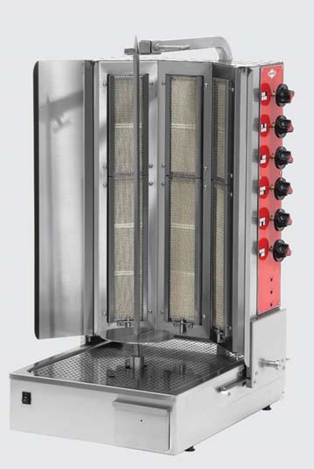 Empero Gazlı Döner Ocağı Alttan Motorlu 6 Isıtıcılı 570x723x1029 mm EMP.DN.150-3R