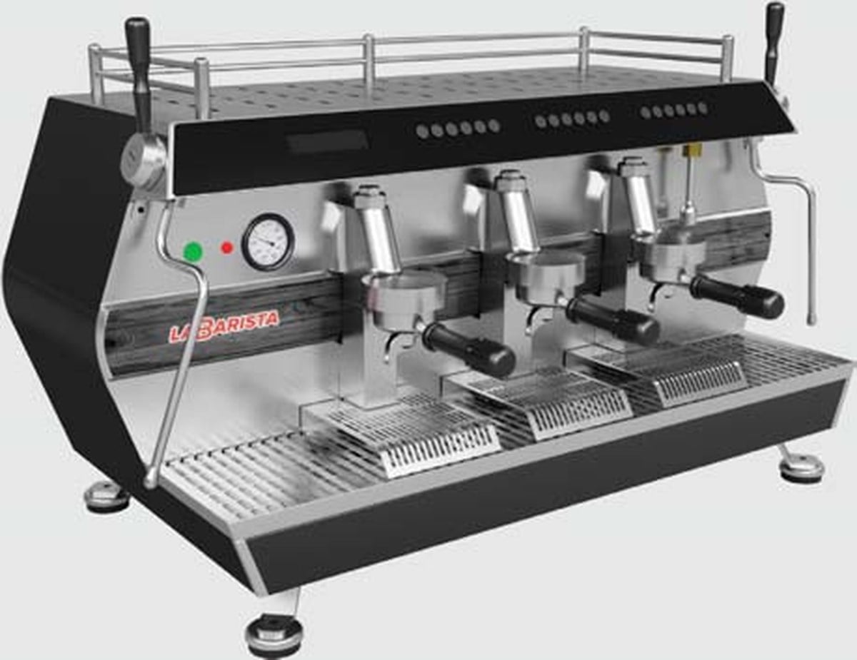 Empero Otomatik Capuccino Espresso Makineleri 3 Gruplu 19 Lt EMP.PLS.CPC.3G-D