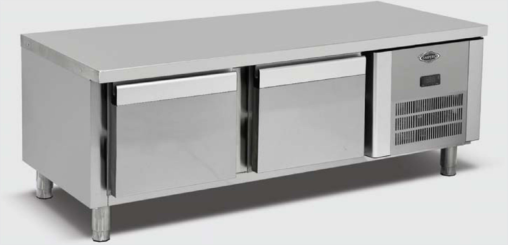 Empero Set Altı Derin 2 Çekmeceli Buzdolabı 1600x600x600 mm EMP.160.60.01-S-T