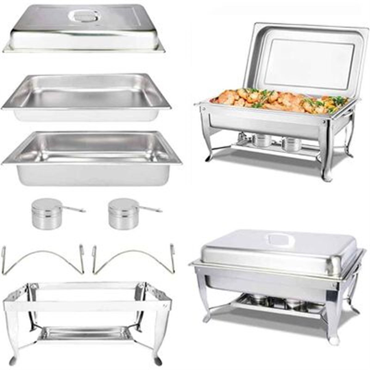 Epinox CDE-9 Chafıng Dısh Reşo Ekonomik, 9 Lt