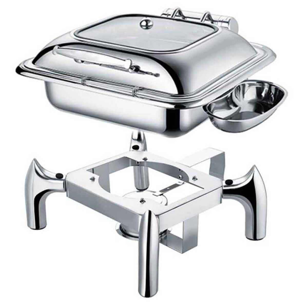 Epinox CDH-6 Chafıng Dısh Hidrolik Kapak, 6 Lt 2/3, Reşo Isıtıcı
