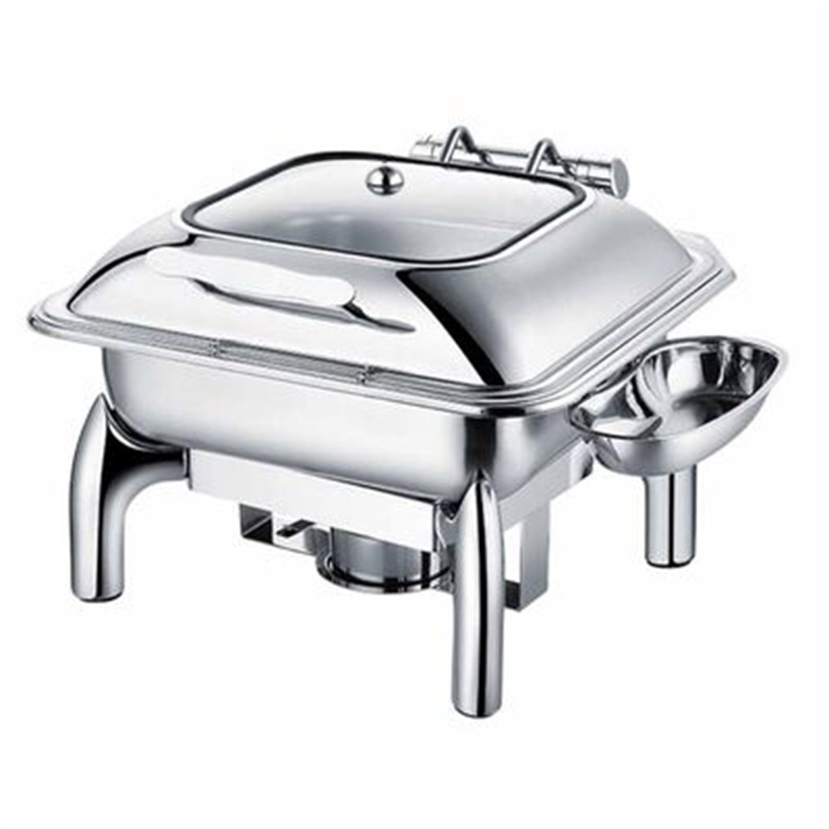 Epinox CDH-6 Chafıng Dısh Hidrolik Kapak, 6 Lt 2/3, Reşo Isıtıcı