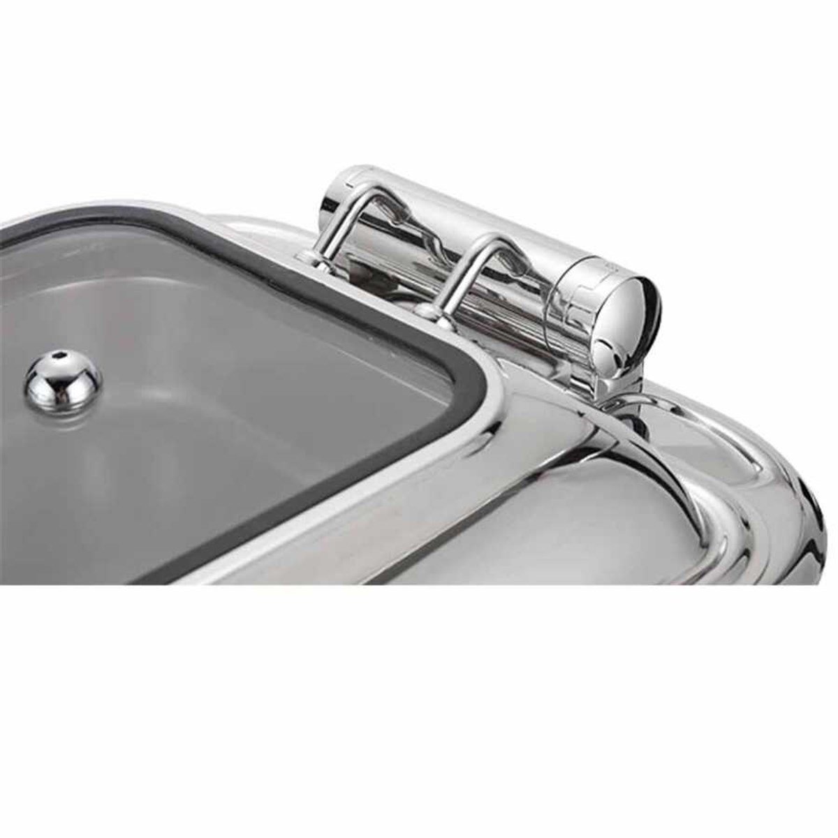 Epinox CDH-6G Chafıng Dısh Hidrolik Kapak, 6 Lt 2/3 Gömme , Reşo Isıtıcı