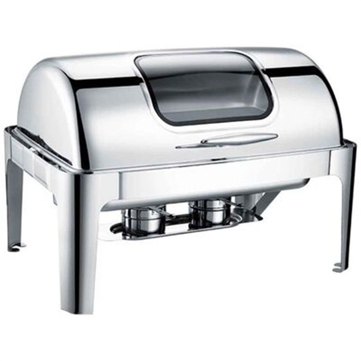 Epinox CDR-9C Chafıng Dısh Roll Camlı Top 9 Lt, Reşo Isıtıcı