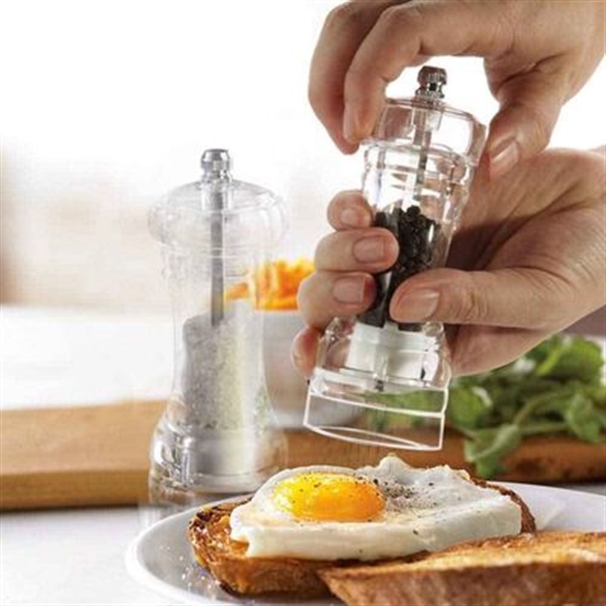 Epinox DSB-135 Akrilik Biber Değirmeni Çelik, 14 Cm