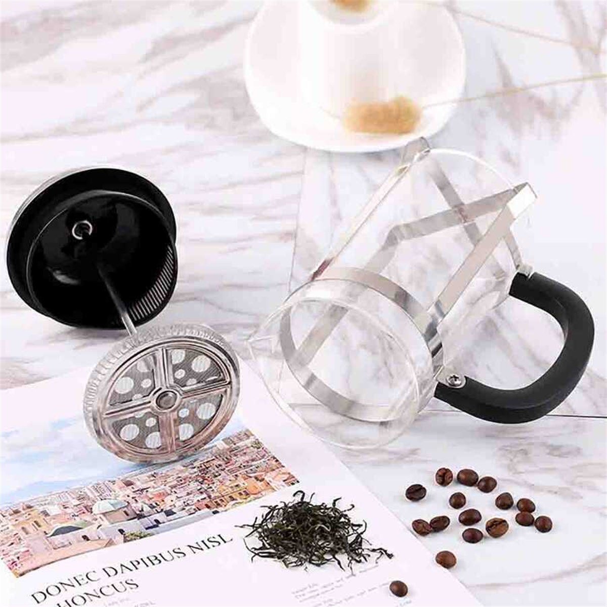 Epinox DÜZ-350D French Press 350 Ml Lüx