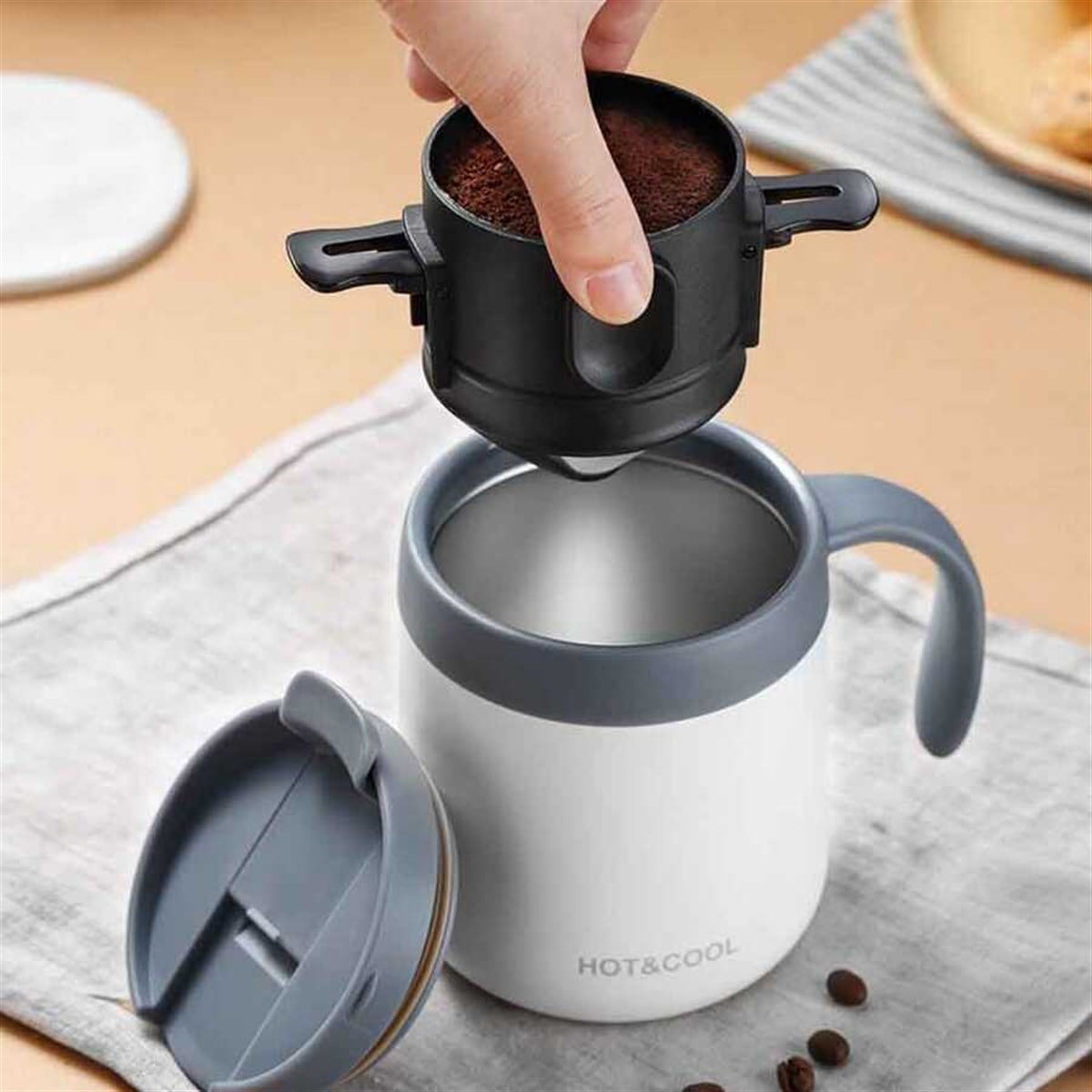 Epinox KKF-05 Katlanır Kahve Filtresi 