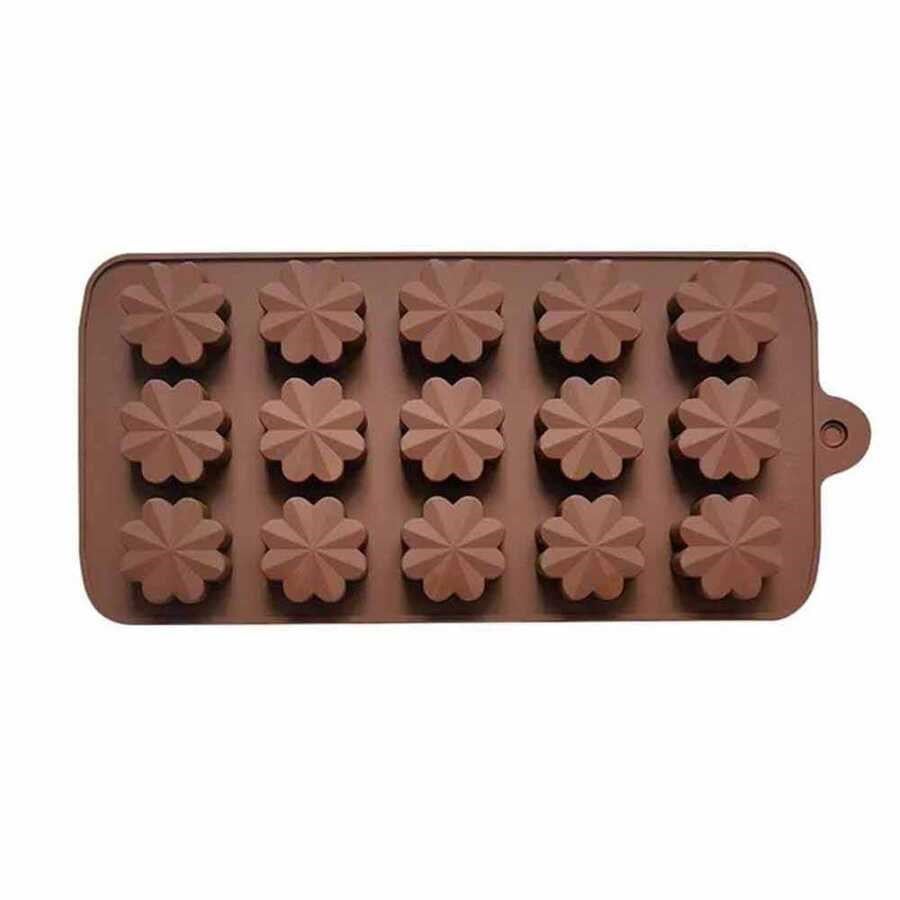 Epinox SCK-65 Çikolata Kalıbı - Silikon - Çiçek 8 Yaprak