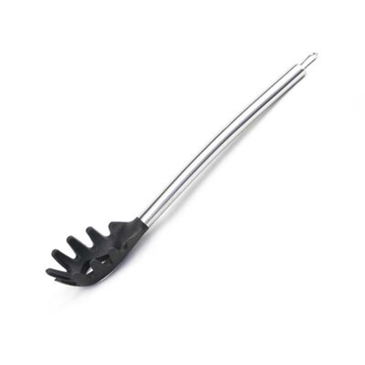 Epinox SK-1 Silikon Spagetti Kaşığı, 32 cm Siyah